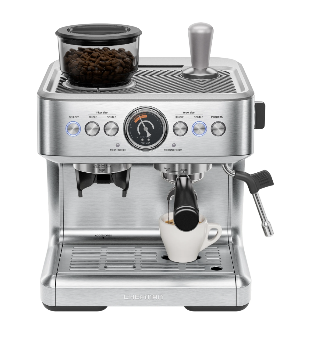 Chefman Crema Supreme at home espresso machine